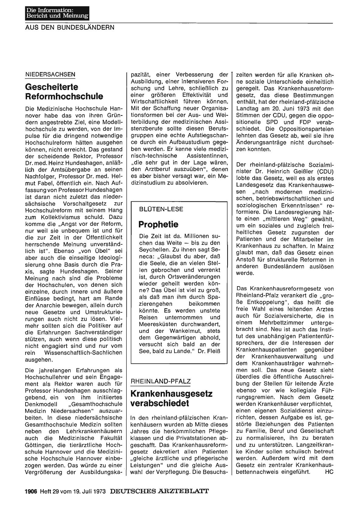 Vorschauseite 1: Prophetie