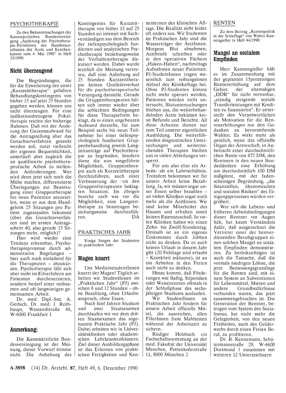 Vorschauseite 1: PSYCHOTHERAPIE: Anmerkung: