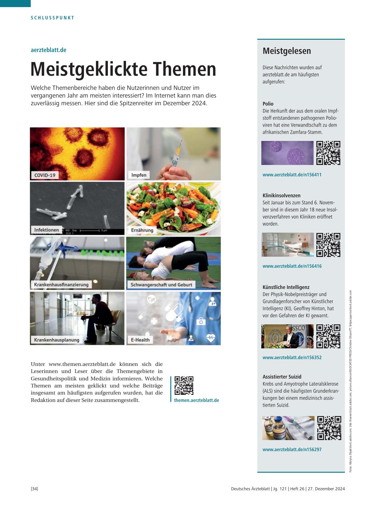Vorschauseite 1: Meistgelesen