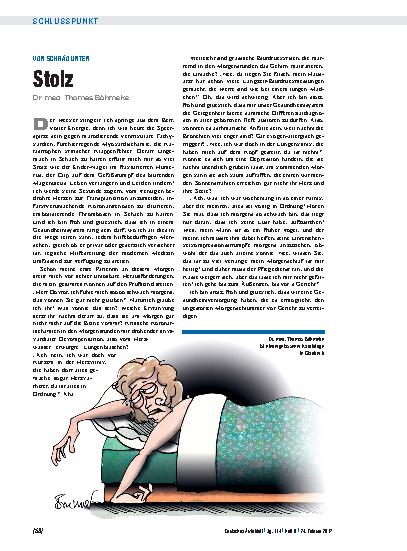 Vorschauseite 1: Von schräg unten: Stolz