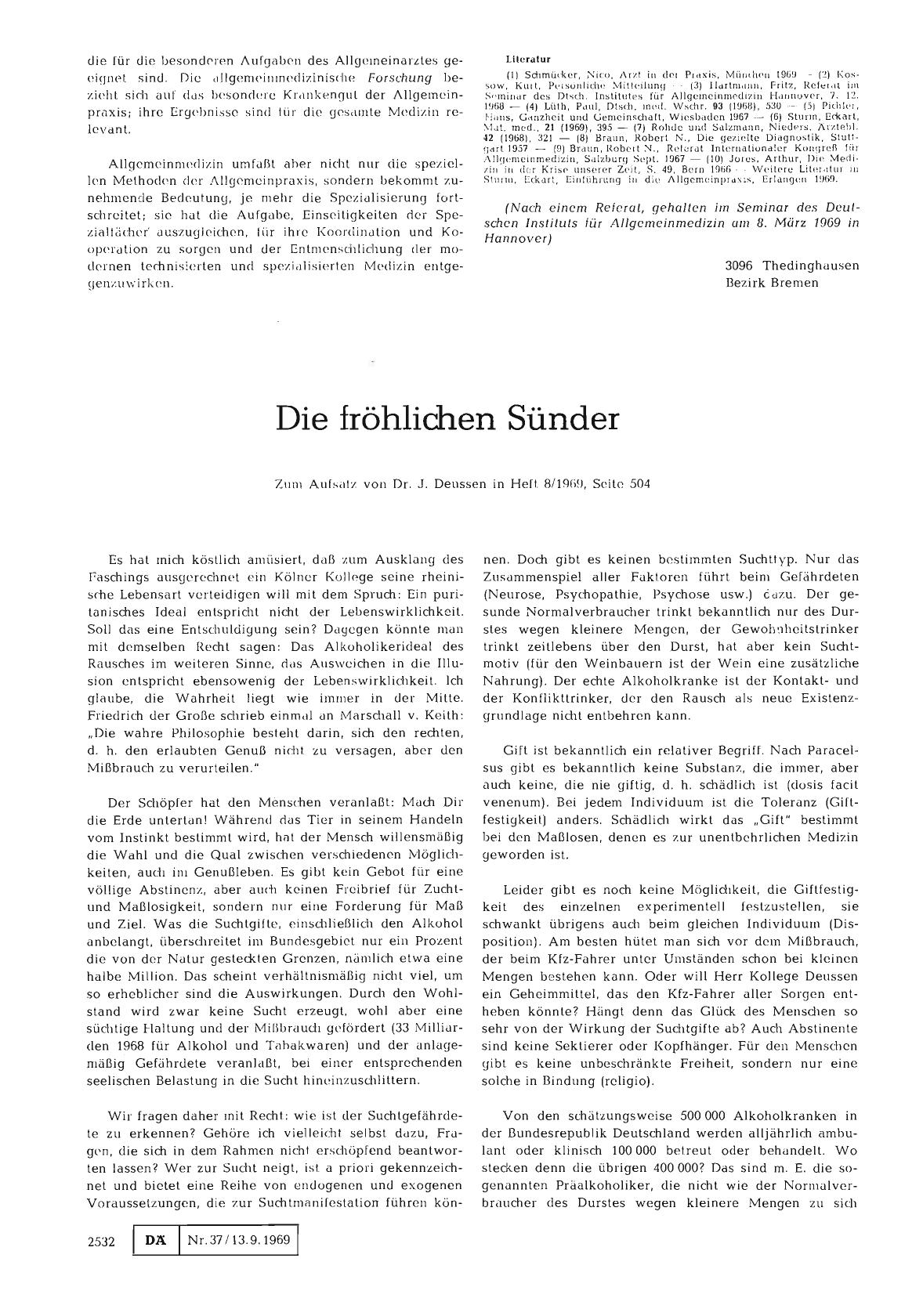 Vorschauseite 1: Die fröhlichen Sünder