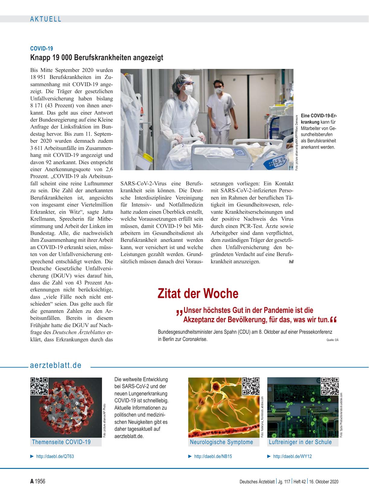Vorschauseite 1: Zitat der Woche