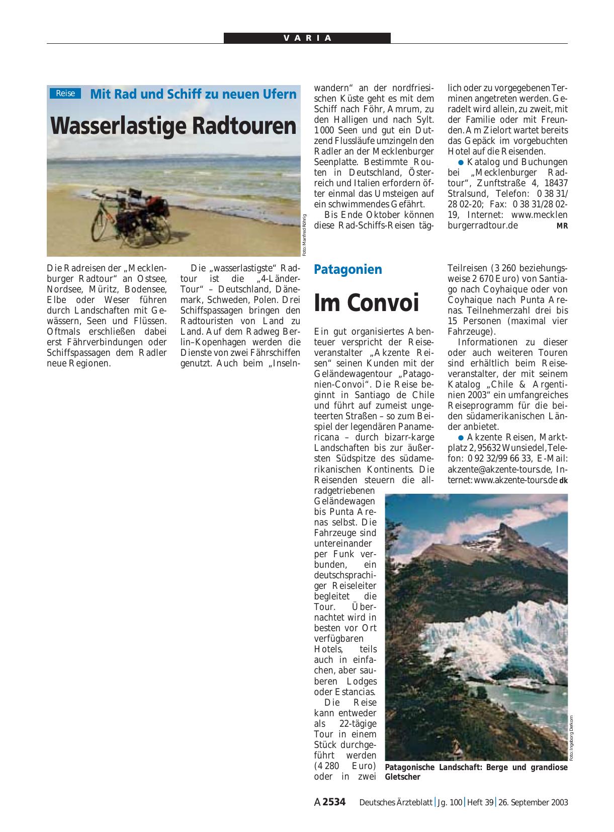 Vorschauseite 1: Patagonien: Im Convoi