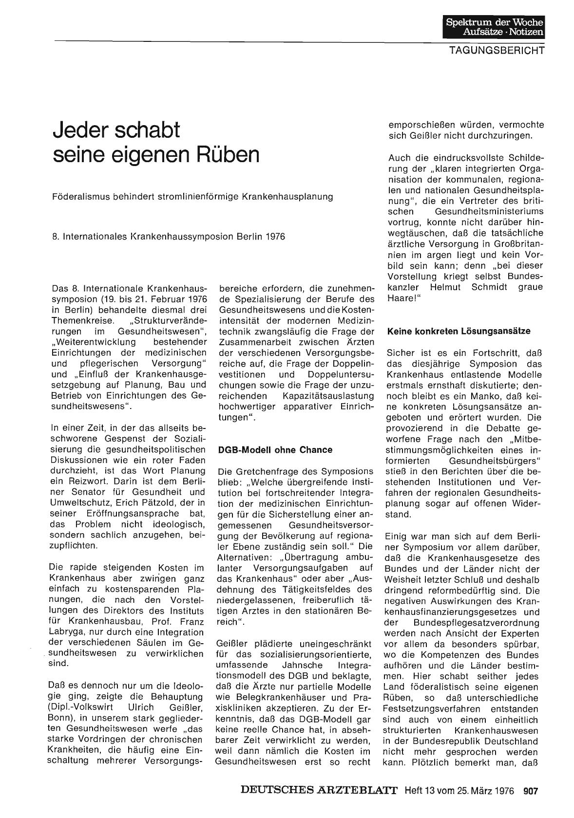 Vorschauseite 1: Jeder schabt seine eigenen Rüben