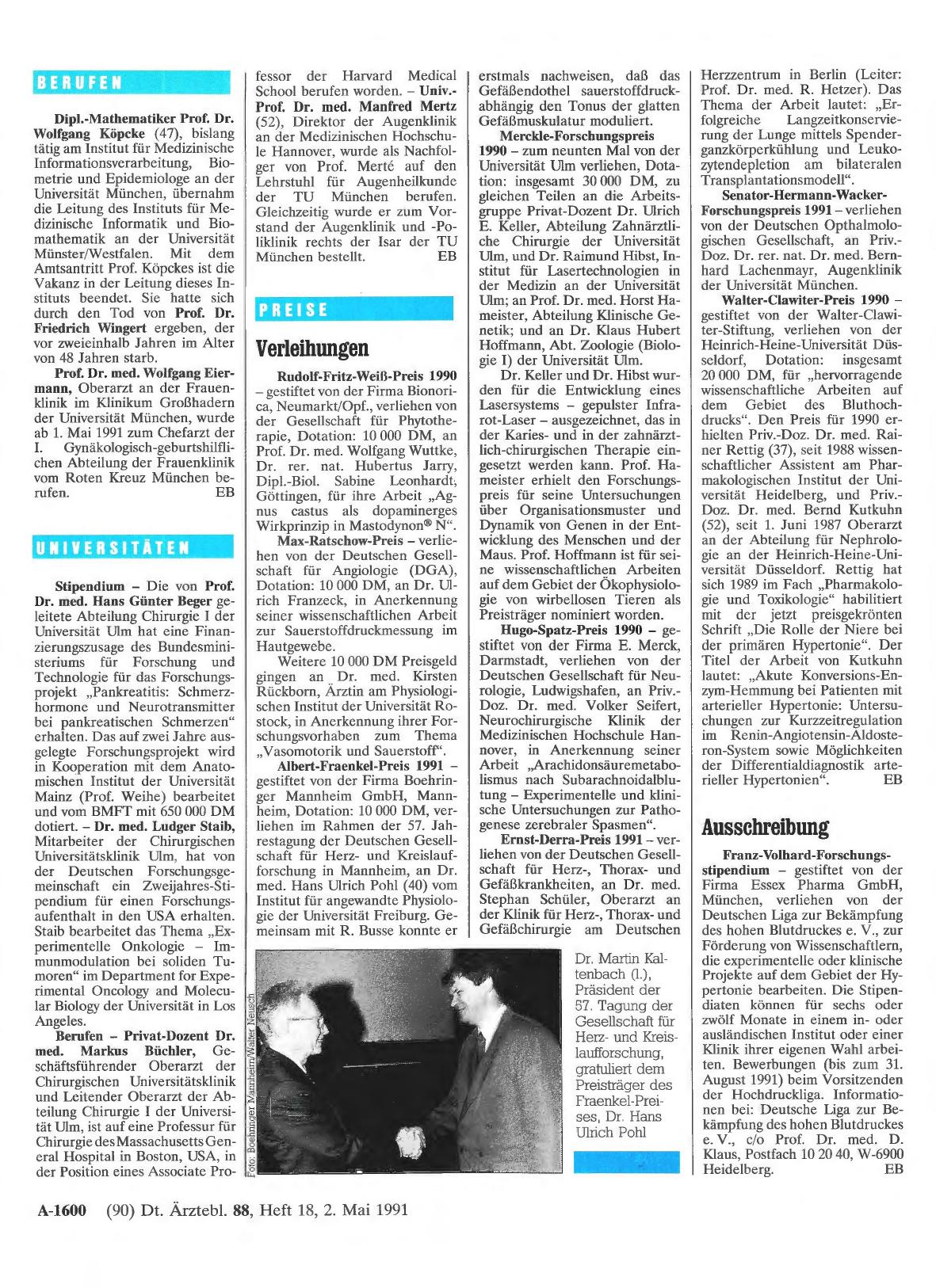 Vorschauseite 1: Universitäten