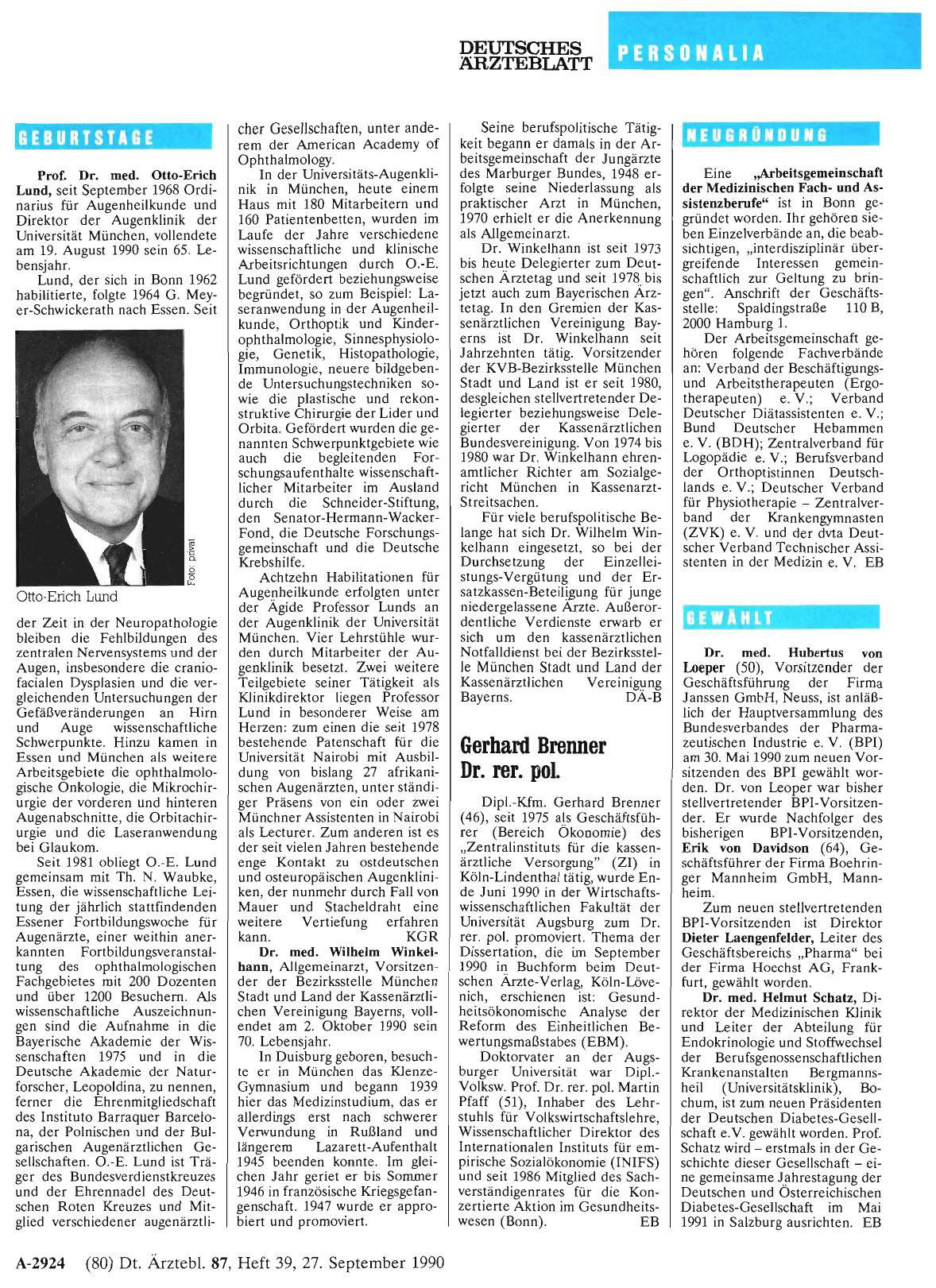 Vorschauseite 1: Geburtstage