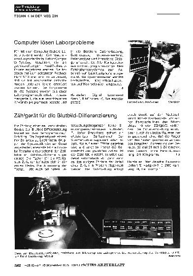 Vorschauseite 1: Zählgerät für die Blutbild-Differenzierung