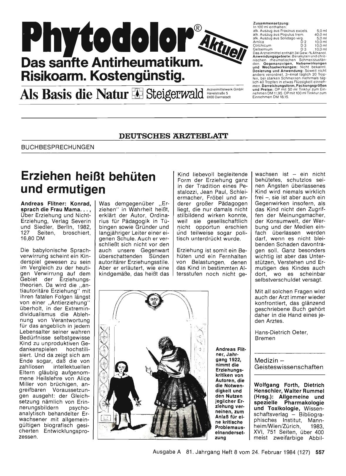 Vorschauseite 1: Erziehen heißt behüten und ermutigen
