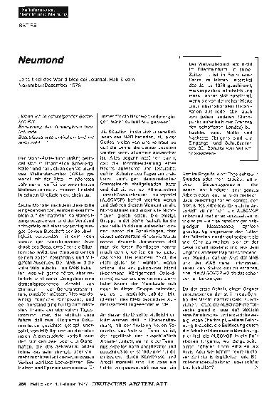 Vorschauseite 1: Neumond