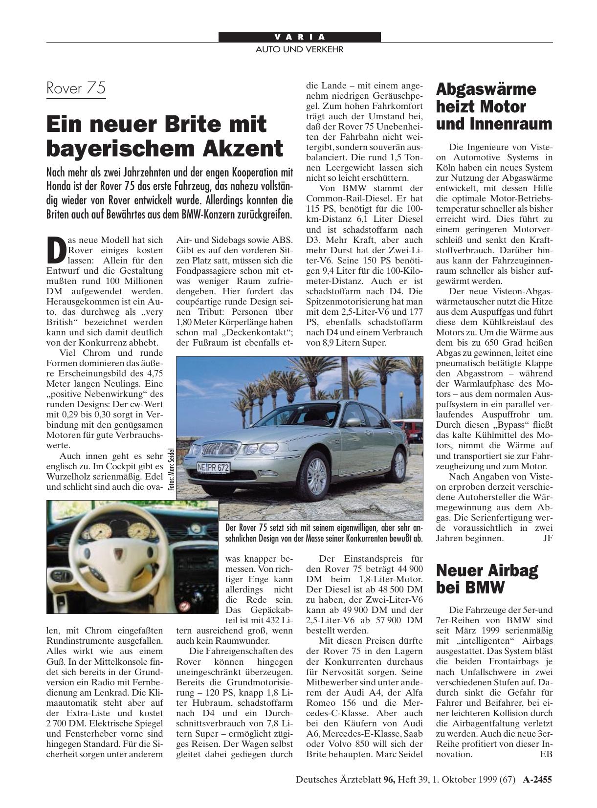Vorschauseite 1: Abgaswärme heizt Motor und Innenraum