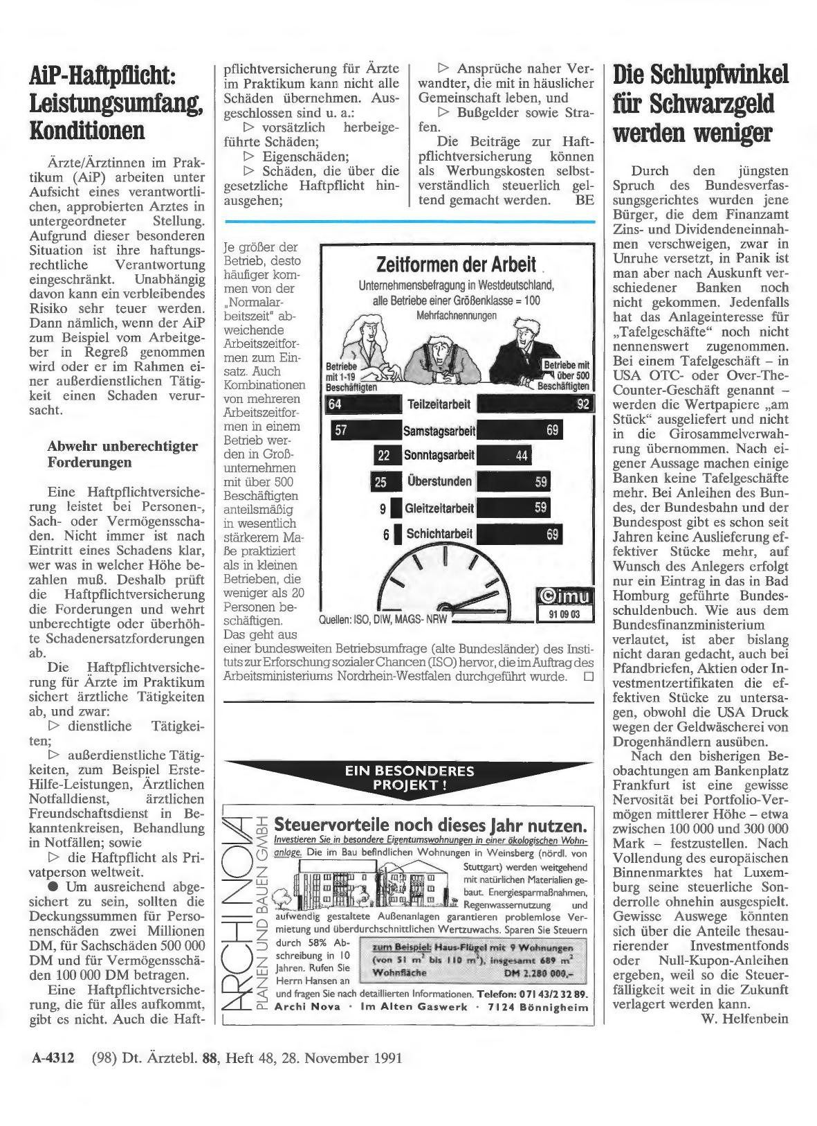 Vorschauseite 1: Die Schlupfwinkel für Schwarzgeld werden weniger