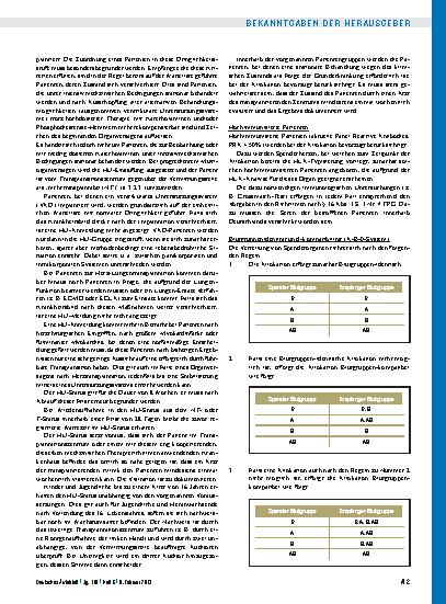 Vorschauseite 4: Richtlinien zur Organtransplantation gem. § 16 Abs. 1 S. 1 Nrn. 2 u. 5 TPG