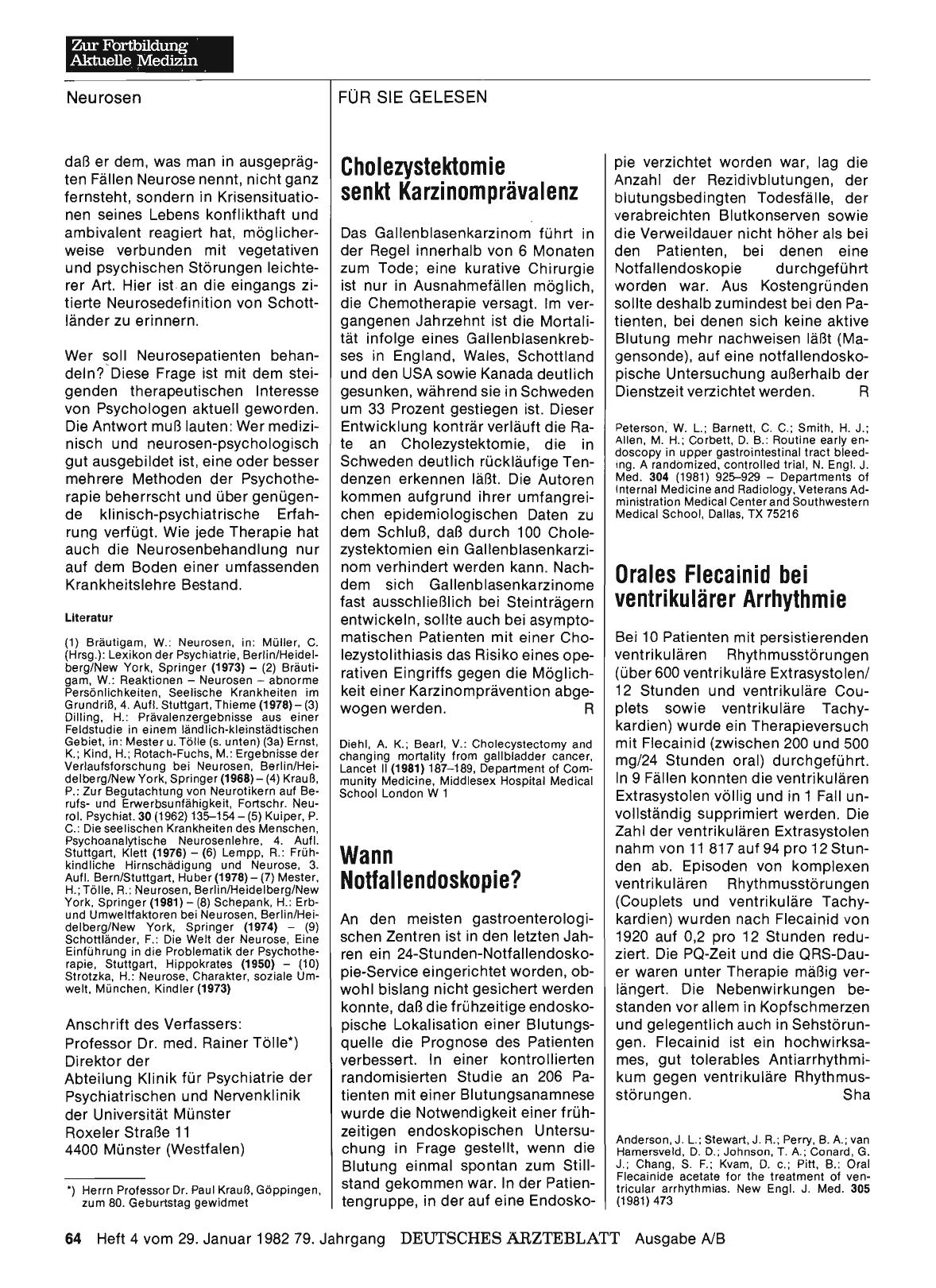 Vorschauseite 1: Wann Notfallendoskopie?