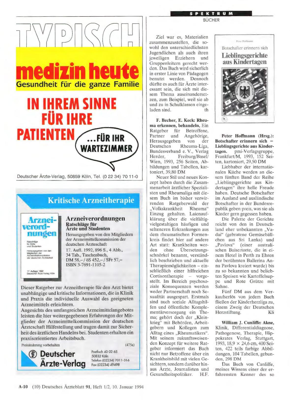 Vorschauseite 1: Peter Hoffmann (Hrsg. ): Botschafter erinnern sich — Lieblingsgerichte aus Kindertagen.