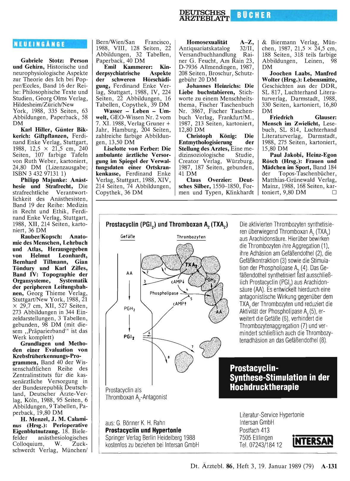 Vorschauseite 1: Neueingänge