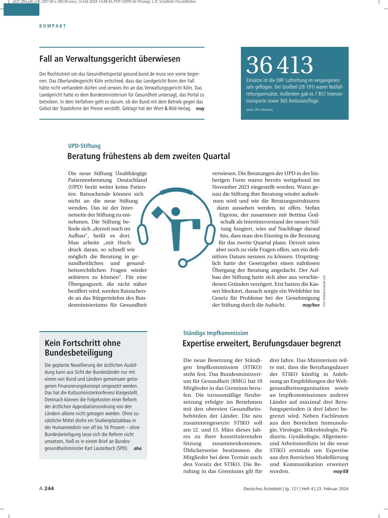 Vorschauseite 1: Zahl der Woche