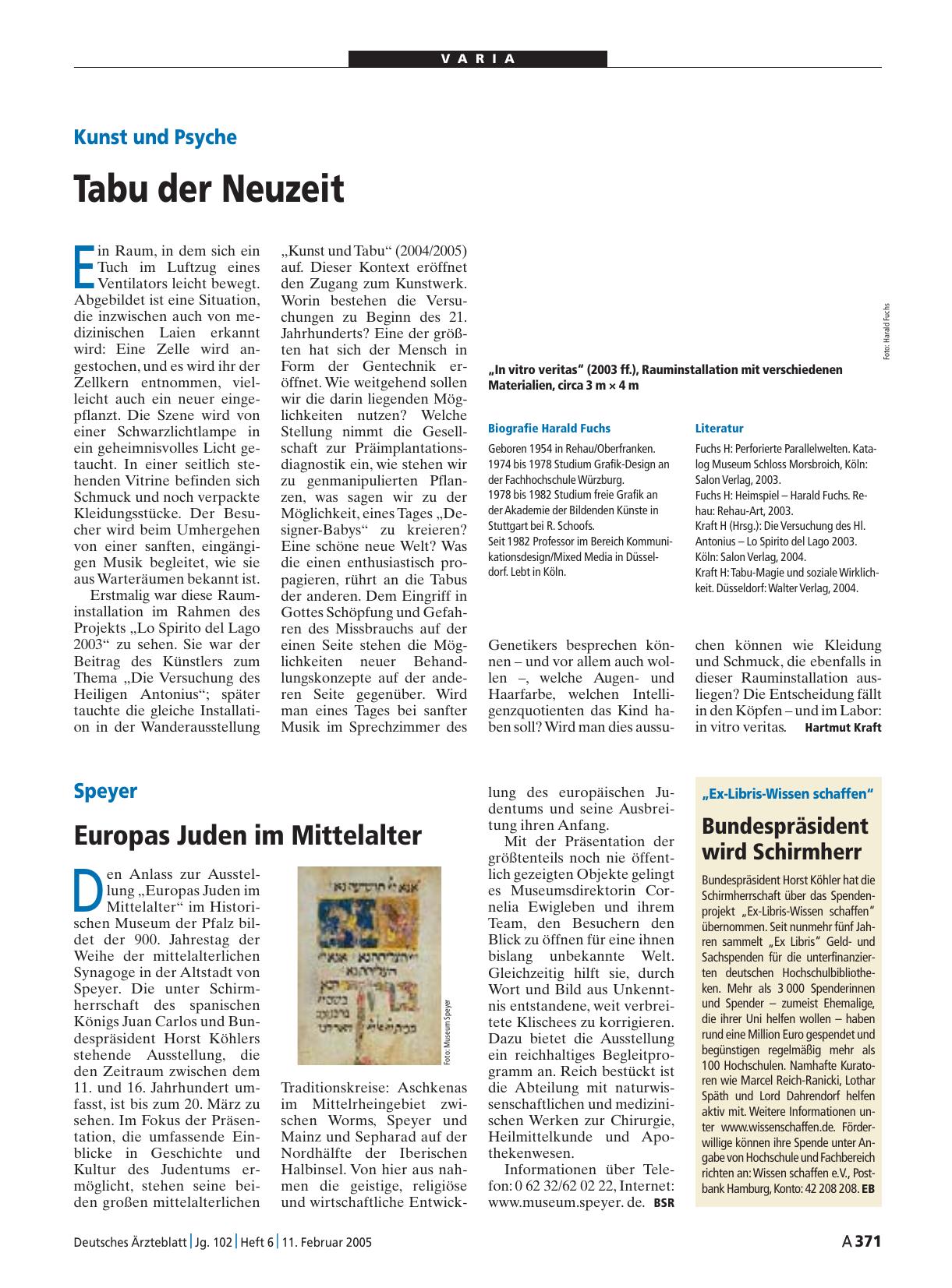 Vorschauseite 1: Speyer: Europas Juden im Mittelalter