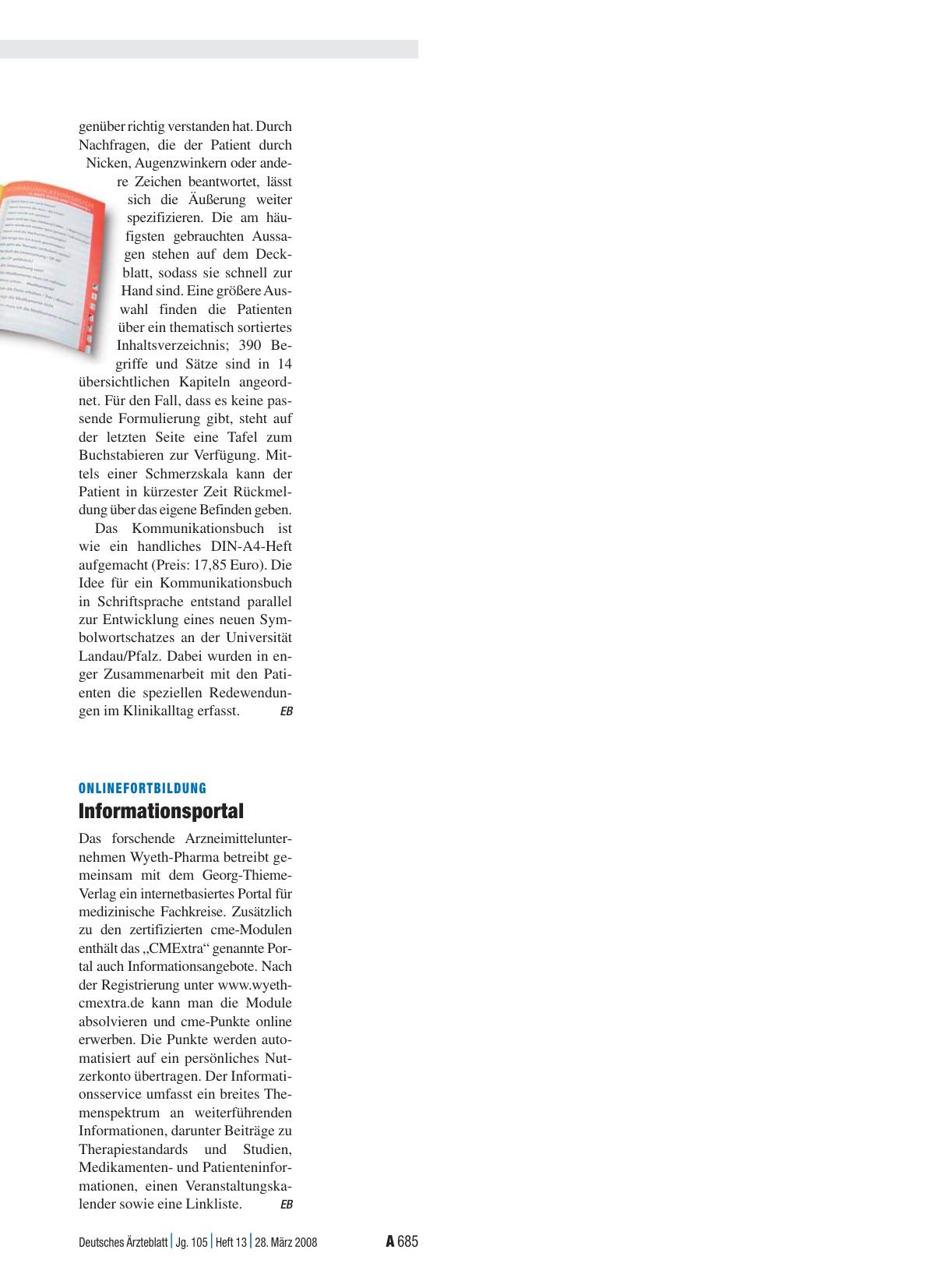 Vorschauseite 1: Onlinefortbildung: Informationsportal