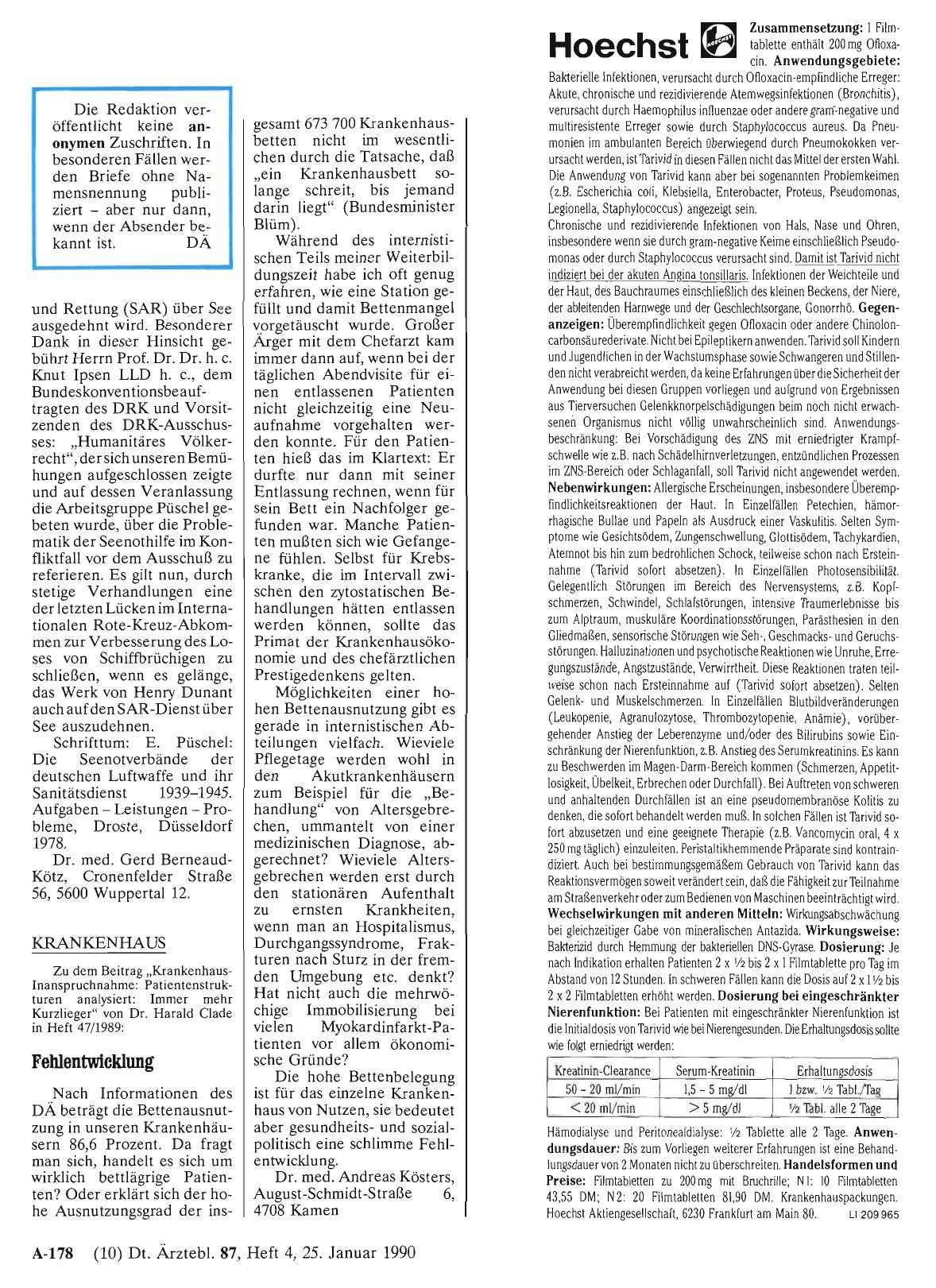 Vorschauseite 1: KRANKENHAUS: Fehlentwicklung