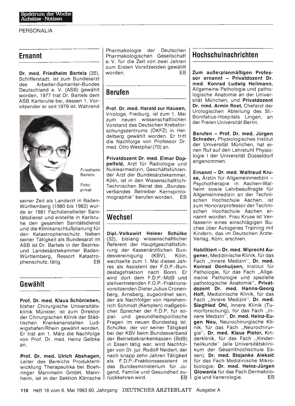 Vorschauseite 1: Ernannt