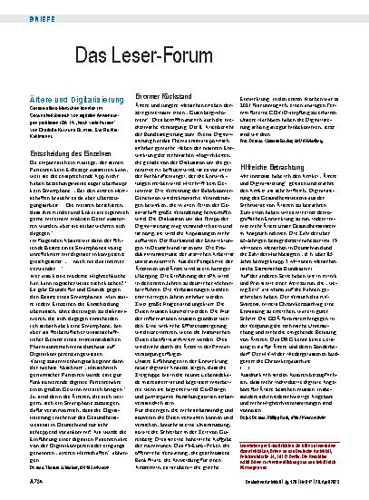 Vorschauseite 1: Ältere und Digitalisierung: Hilfreiche Betrachtung