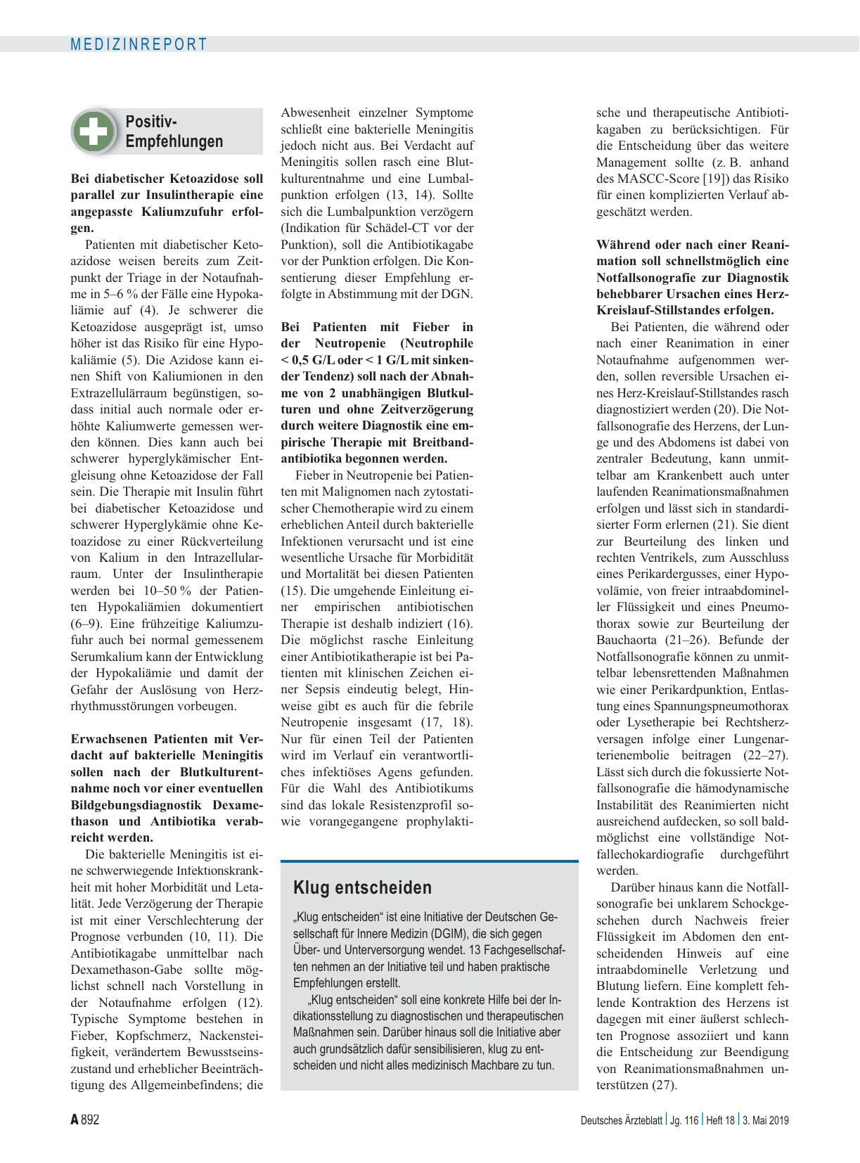 Vorschauseite 2: Klug entscheiden: ... in der Notaufnahme (2)