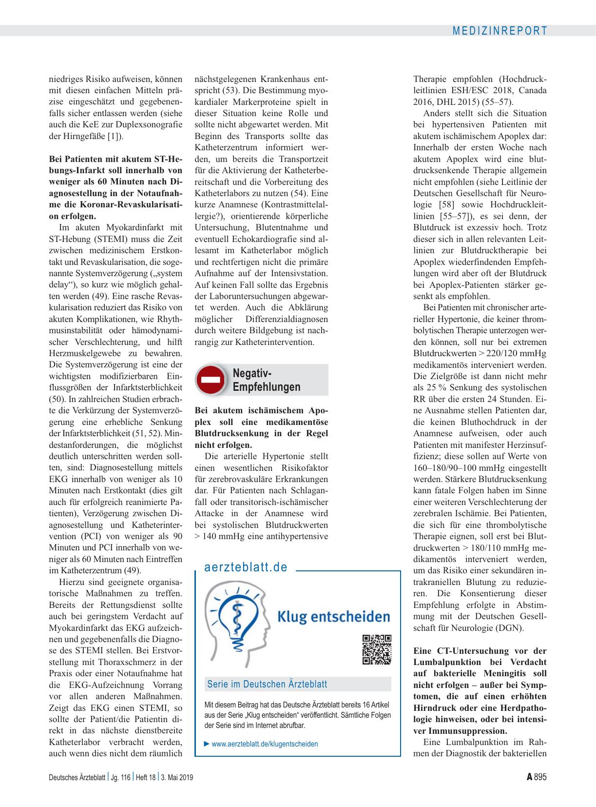Vorschauseite 4: Klug entscheiden: ... in der Notaufnahme (2)