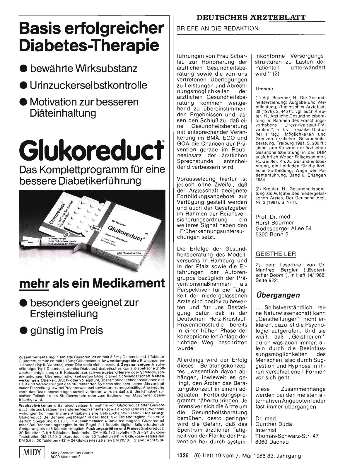 Vorschauseite 1: GEISTHEILER: Übergangen
