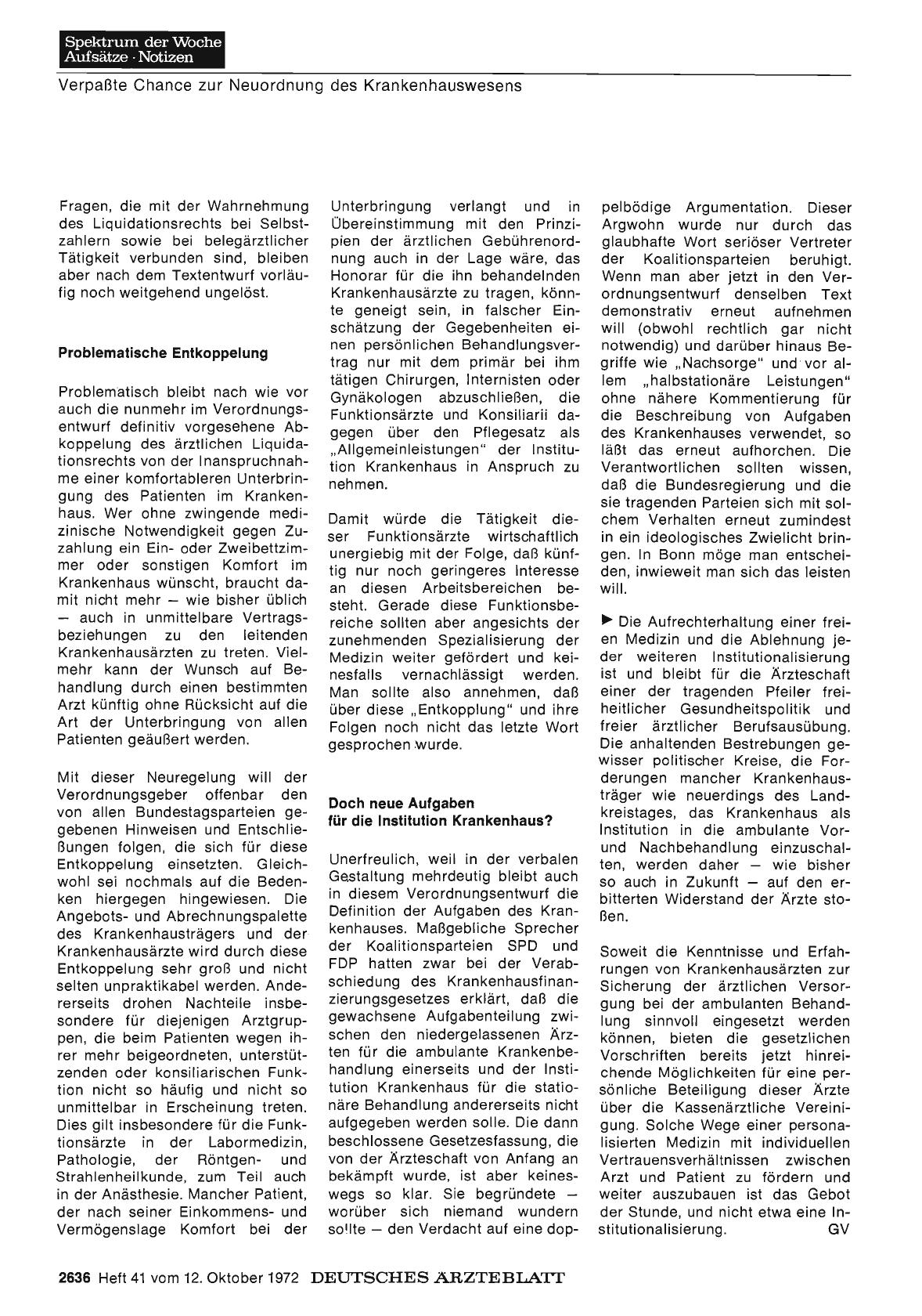 Vorschauseite 1: Vorliebe für medizinische Psychologie und Soziologie