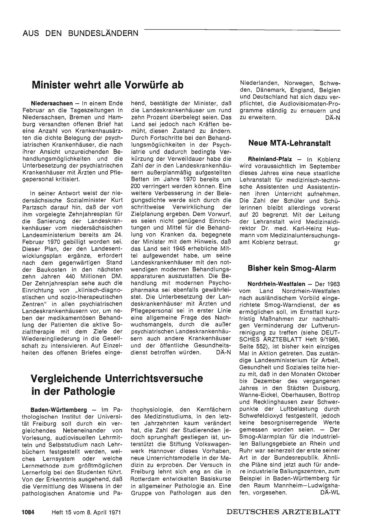 Vorschauseite 1: Vergleichende Unterrichtsversuche in der Pathologie