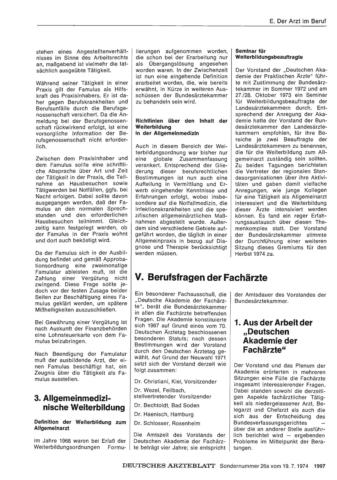 Vorschauseite 1: 3. Allgemeinmedizinische Weiterbildung