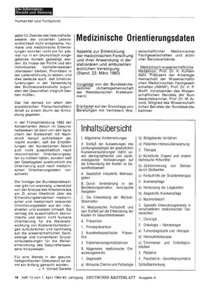 Vorschauseite 1: Medizinische Orientierungsdaten