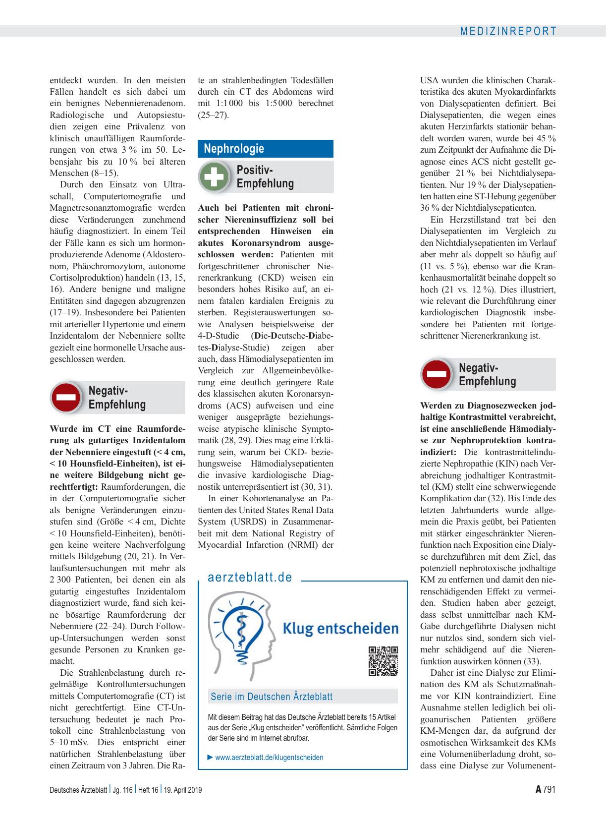 Vorschauseite 2: Klug entscheiden: .. . in der Inneren Medizin