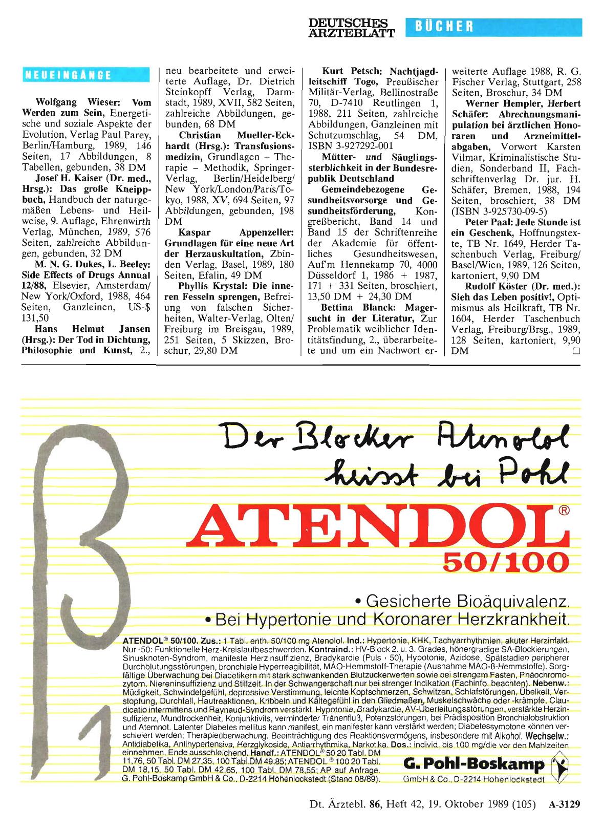 Vorschauseite 1: Neueingänge