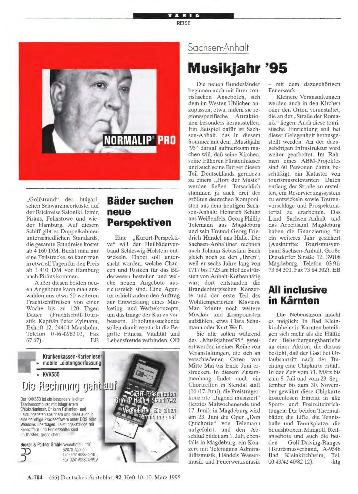Vorschauseite 1: Bäder suchen neue Perspektiven