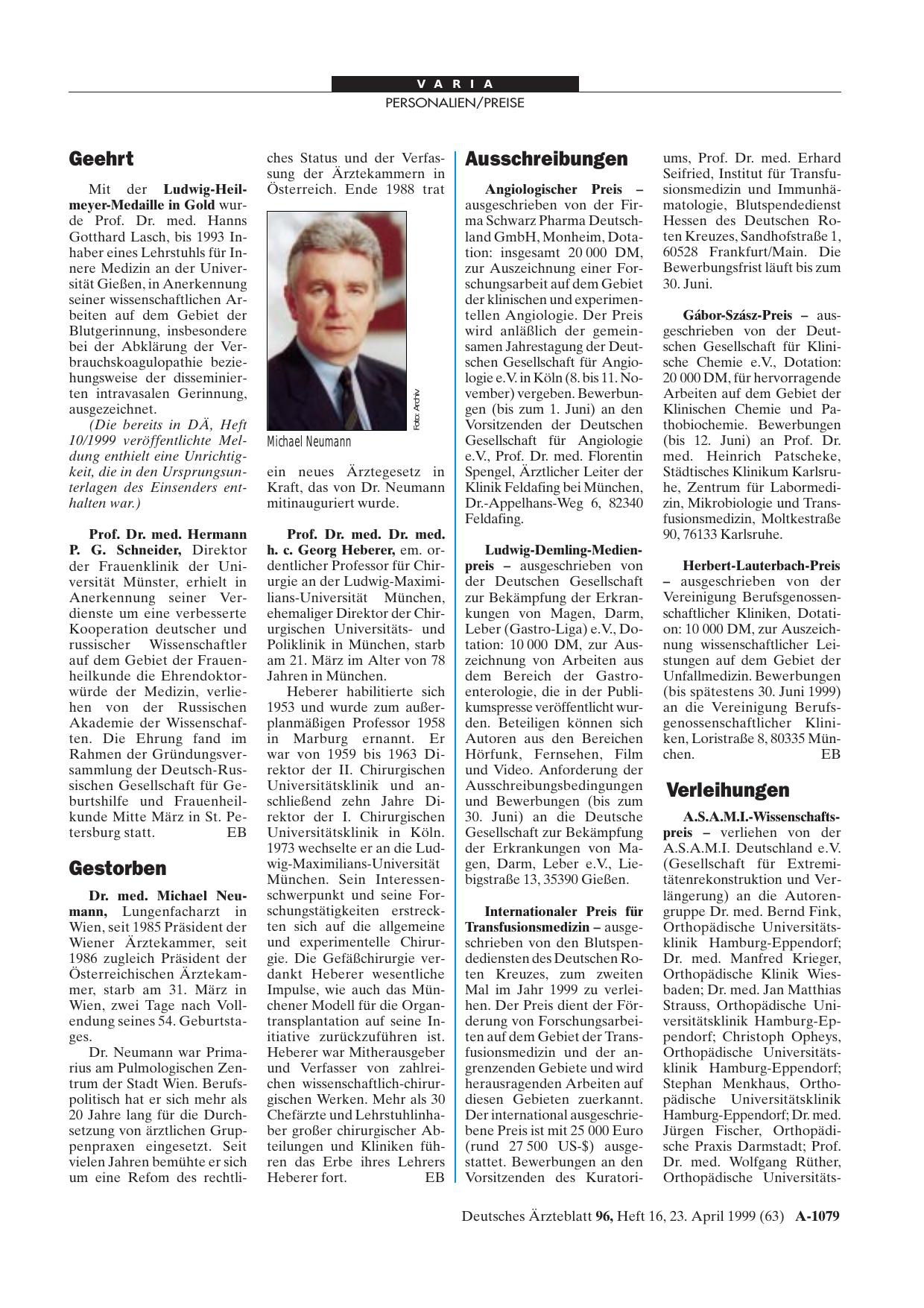 Vorschauseite 1: Gestorben