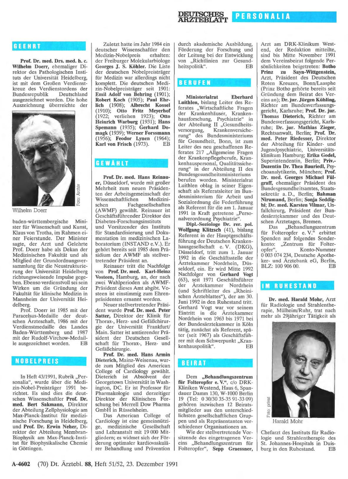 Vorschauseite 1: IM RUHESTAND