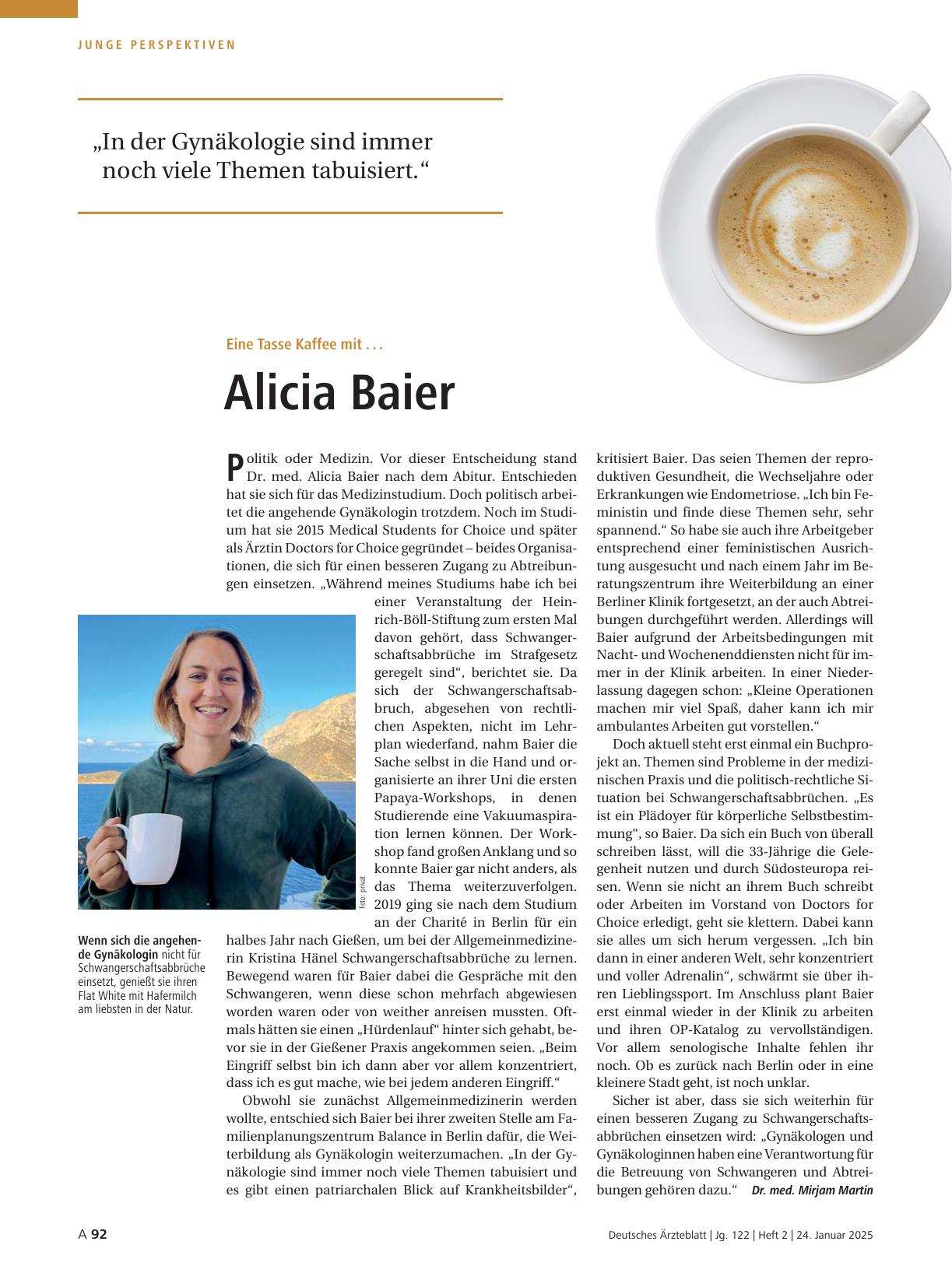 Vorschauseite 1: Eine Tasse Kaffee mit. .. : Alicia Baier