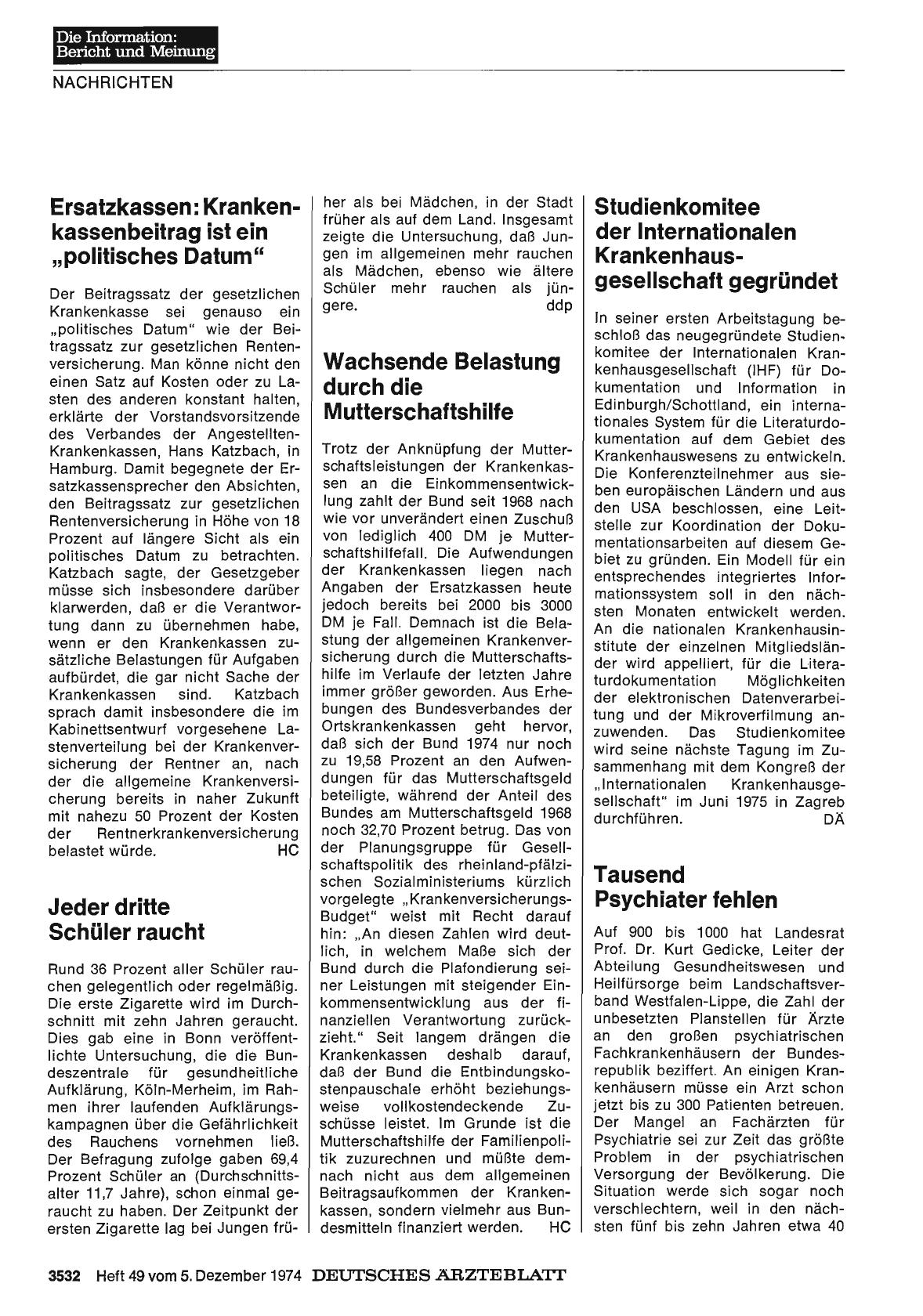 Vorschauseite 1: Ersatzkassen: Krankenkassenbeitrag ist ein „politisches Datum“