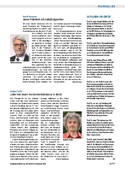 Vorschauseite 1: Aufgaben und Ämter
