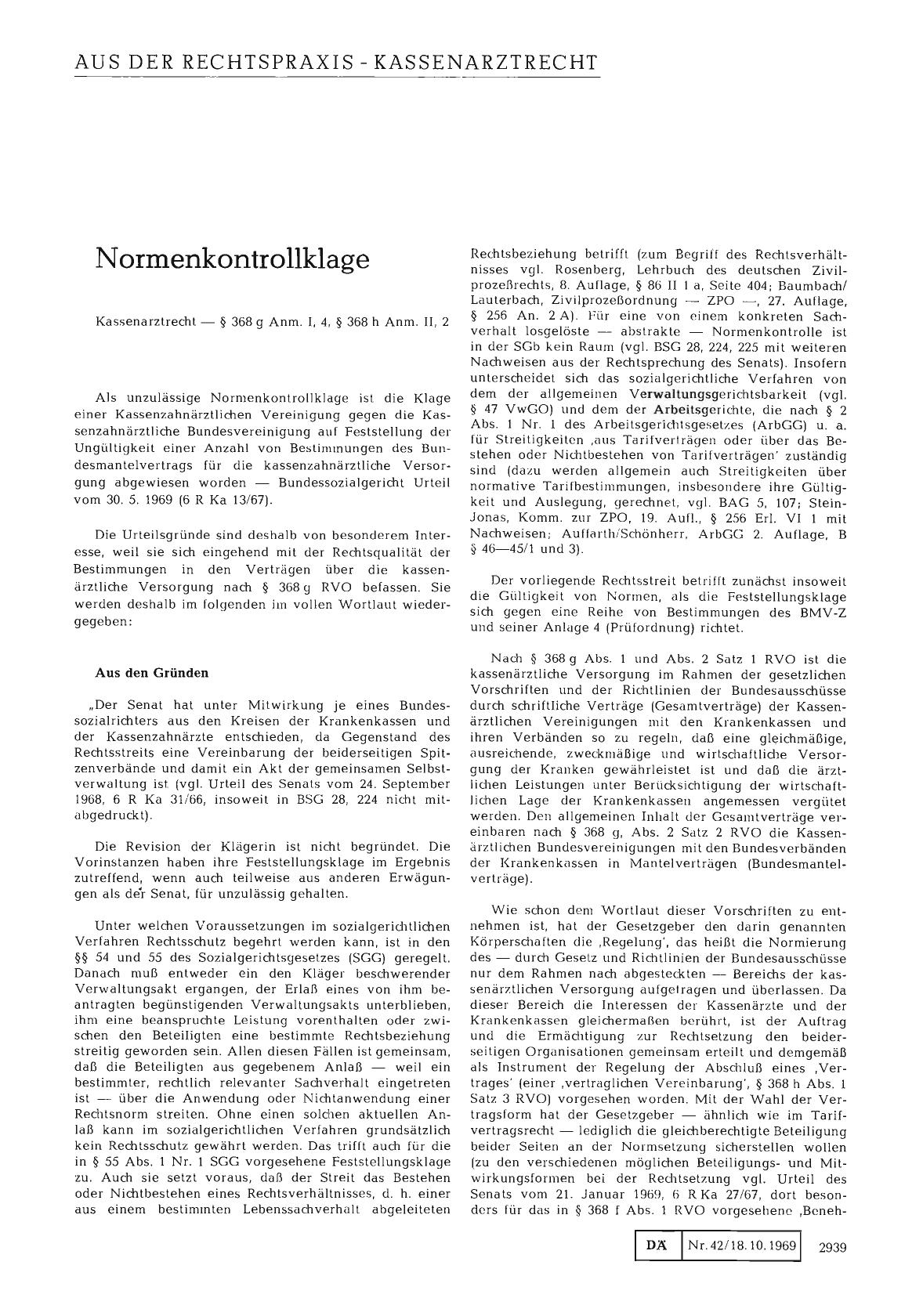 Vorschauseite 1: Normenkontrollklage