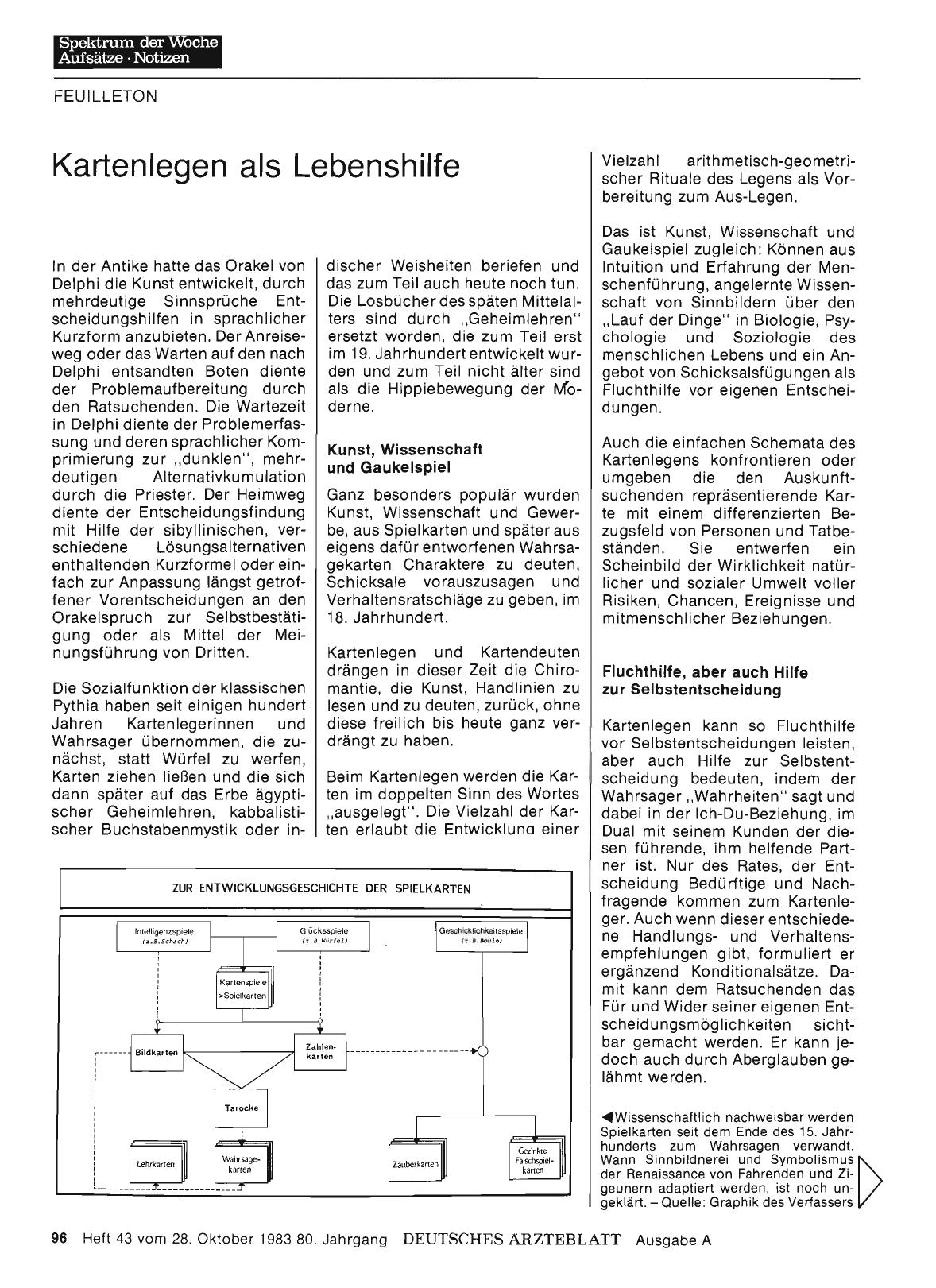 Vorschauseite 1: Kartenlegen als Lebenshilfe