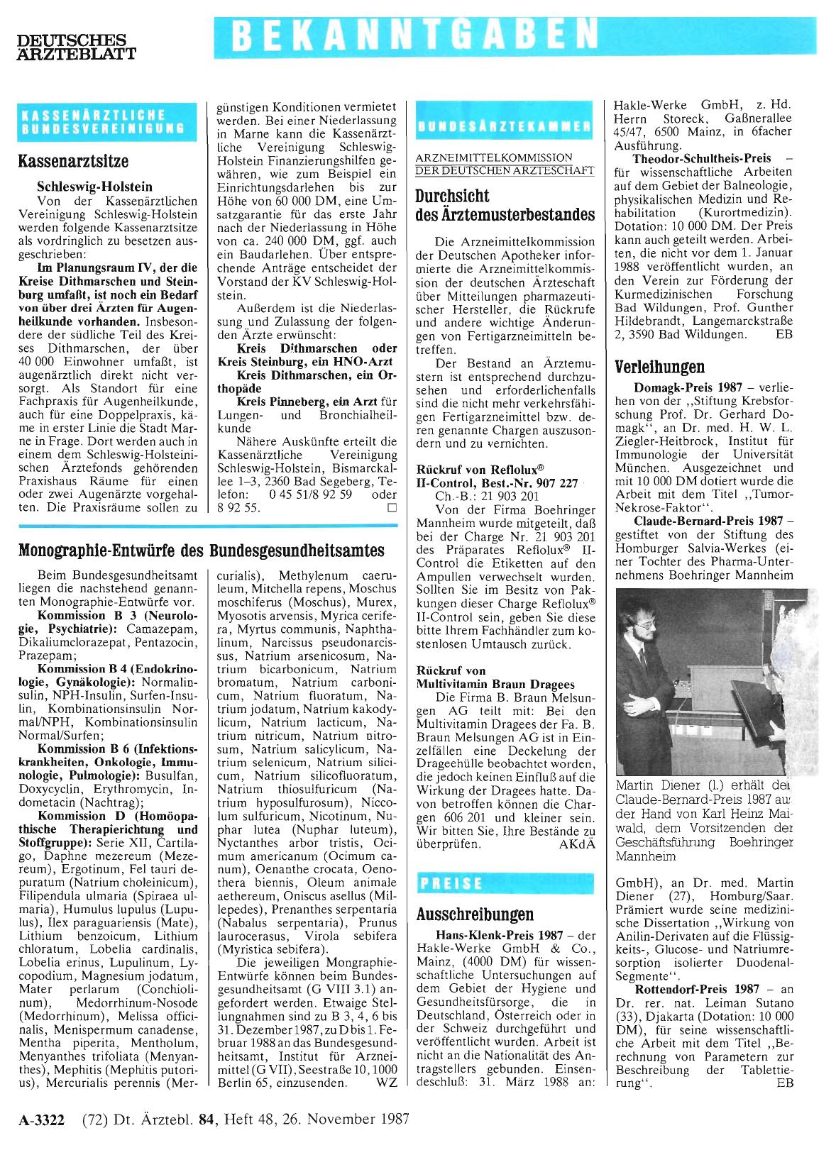 Vorschauseite 1: Kassenarztsitze