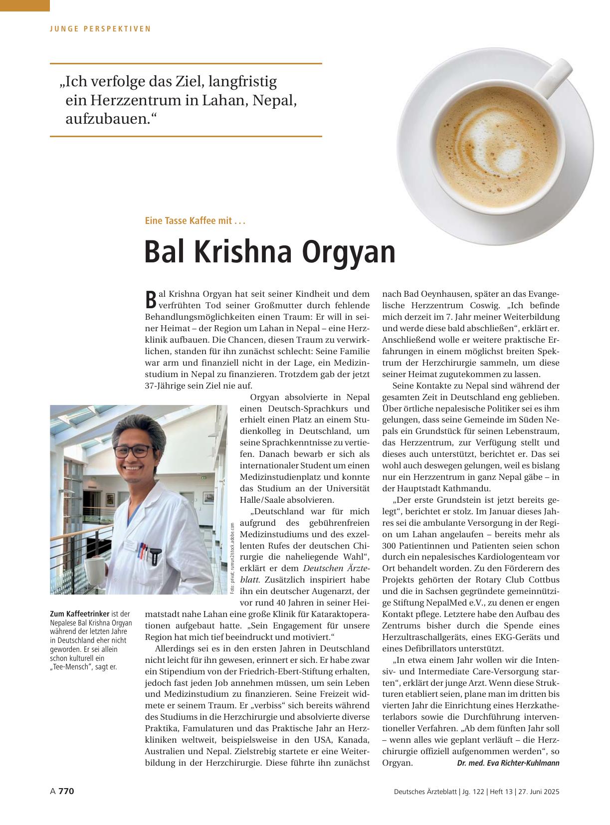 Vorschauseite 1: Eine Tasse Kaffee mit. .. : Bal Krishna Orgyan
