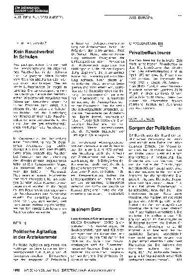 Vorschauseite 1: Sowjetunion: Sorgen der Polikliniken