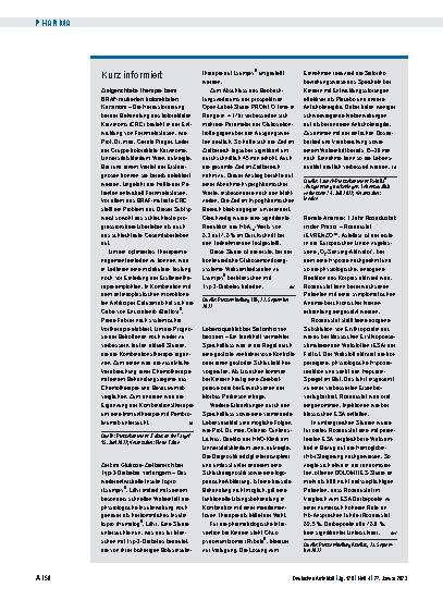 Vorschauseite 1: Kurz informiert