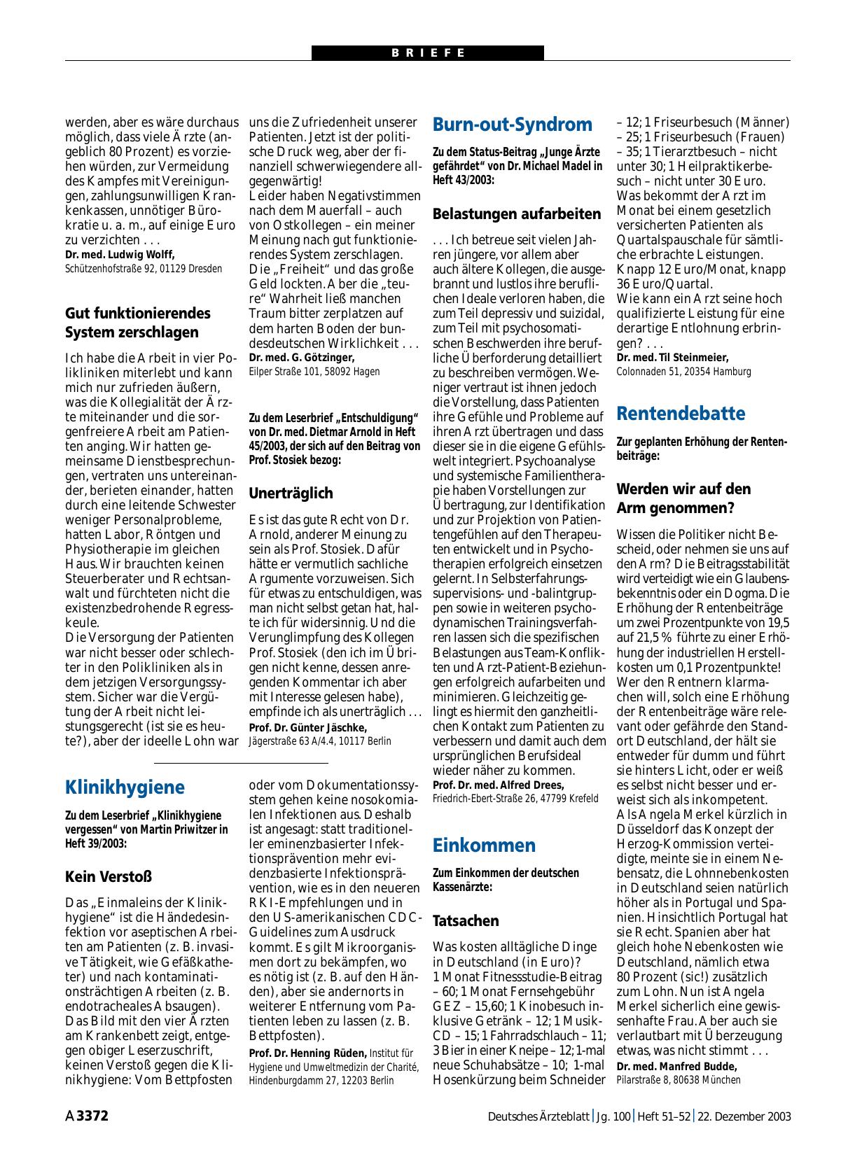 Vorschauseite 1: Polikliniken: Gut funktionierendes System zerschlagen