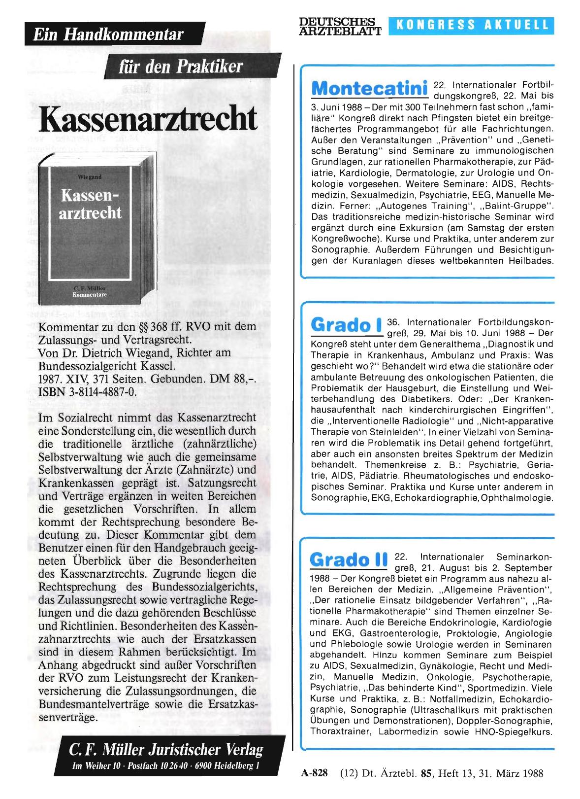 Vorschauseite 1: Fortbildung mit der Bundesärztekammer