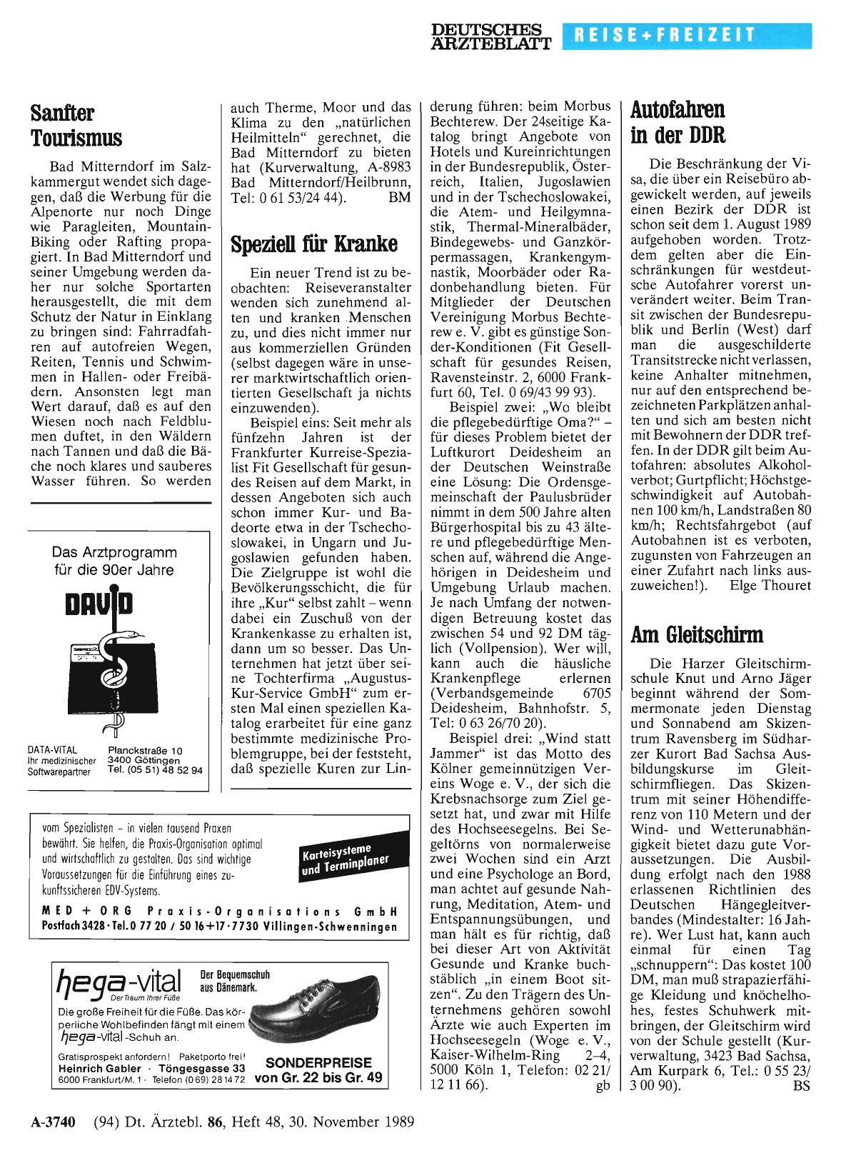 Vorschauseite 1: Sanfter Tourismus