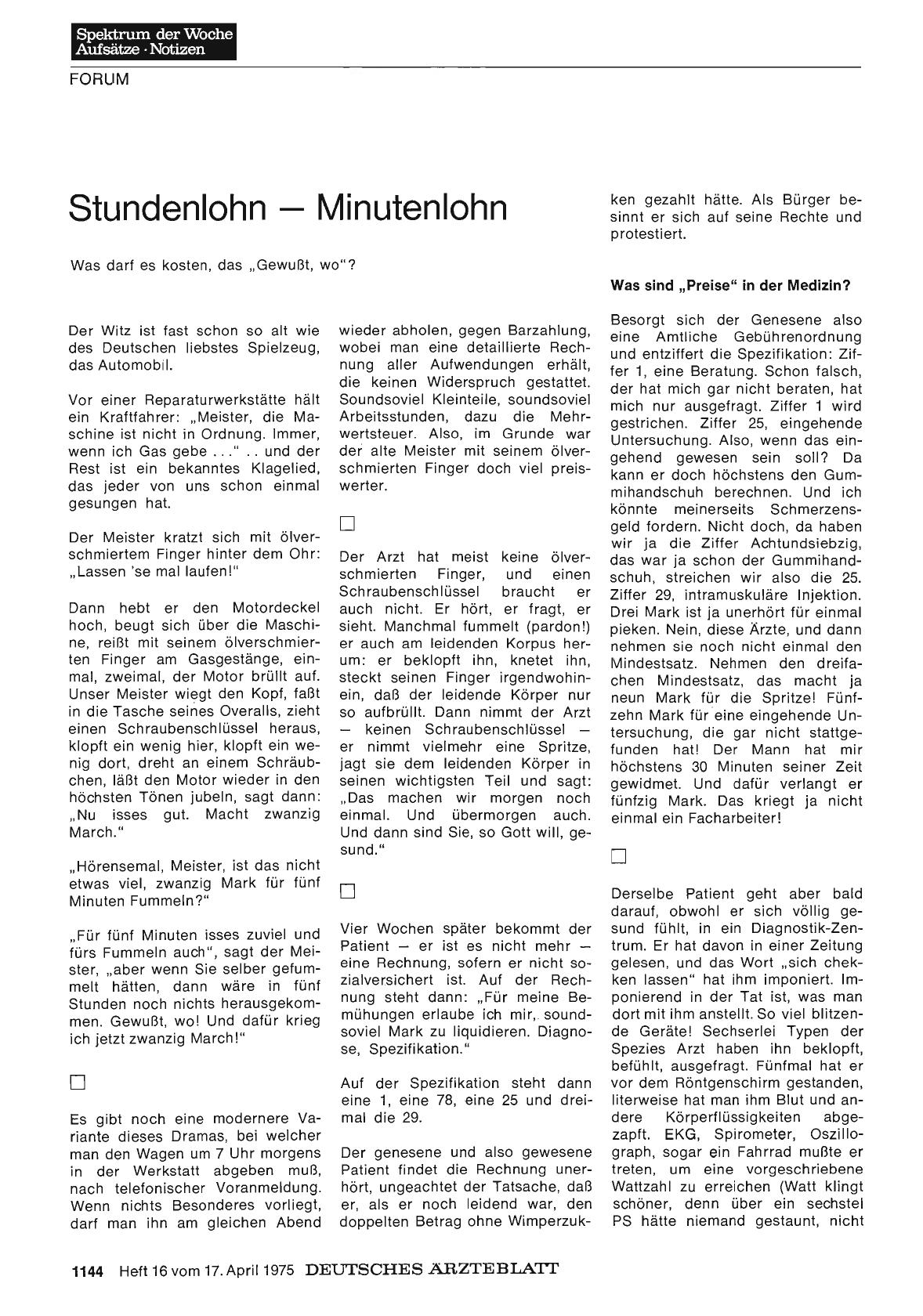 Vorschauseite 1: Stundenlohn — Minutenlohn